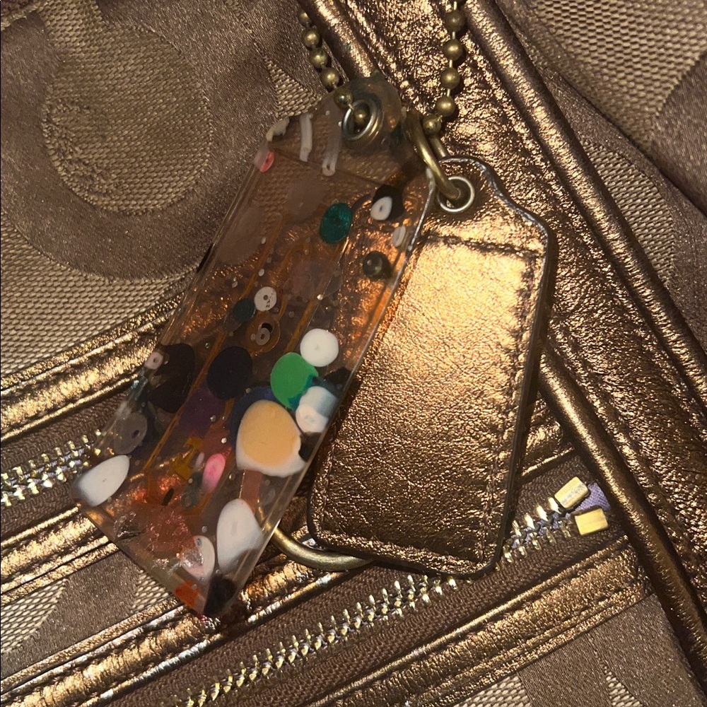 Brown Coach Poppy purse - Picture 9 of 9